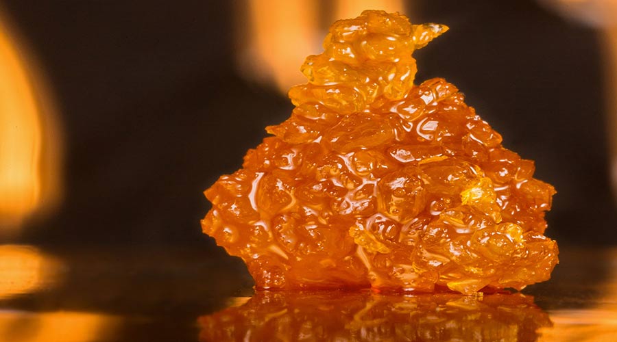 live resin close up
