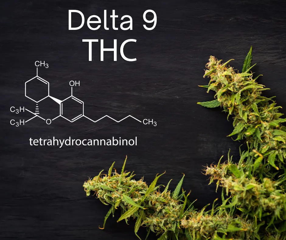 delta 9 thc flower and chemical compound visual