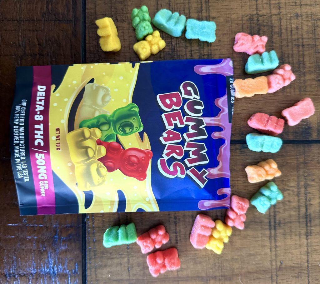Injoy extracts 50mg delta 8 gummy bears