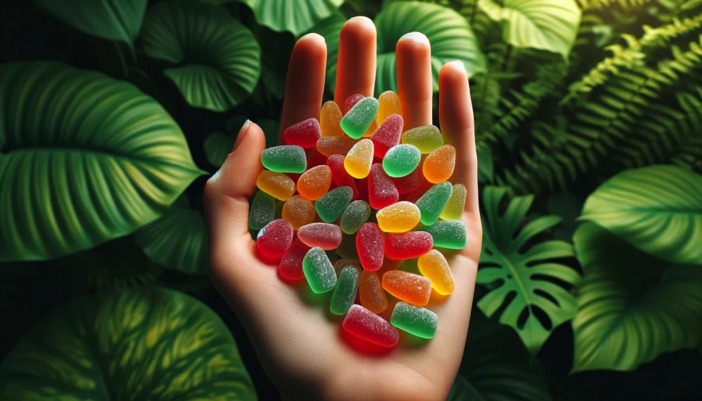 an-open-human-hand-holding-a-collection-of-colorful-gummies.