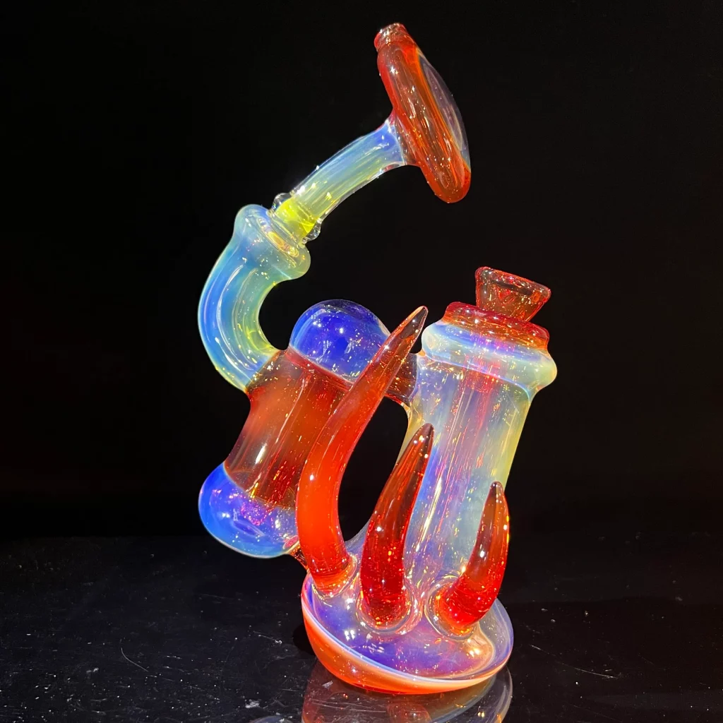 double bubbler from tako glass