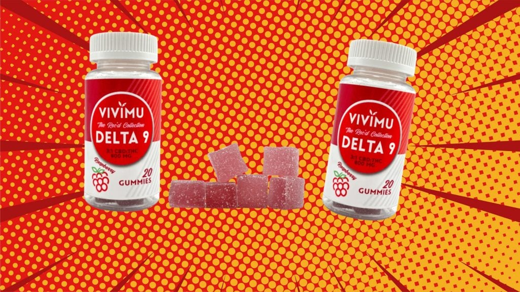 Vivimu REC'D Raspberry Delta 9 Gummies 2