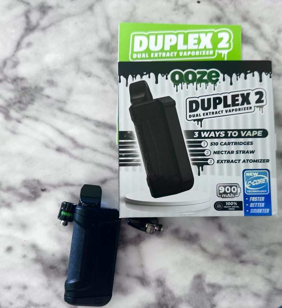 duplex 2 by ooze dual extract vaporizer